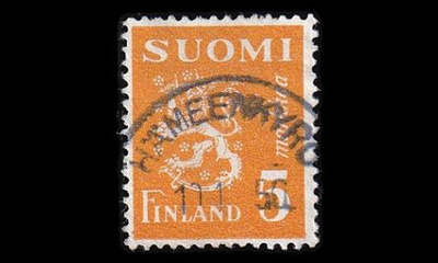311 o Leijona 5 mk loisto Hämeenkyrö 10.1.50 (1946)