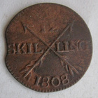 Ruotsi 1/12 skilling 1808 - pikkukuva 1