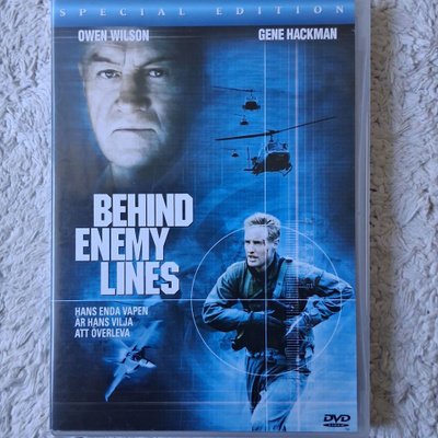 Vihollisen keskellä, DVD. Owen Wilson