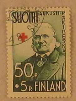Leimattuja suomalaisia postimerkkejä 11