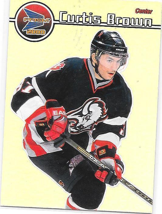 1999-00 Pacific Prism #18 Curtis Brown Buffalo Sabres