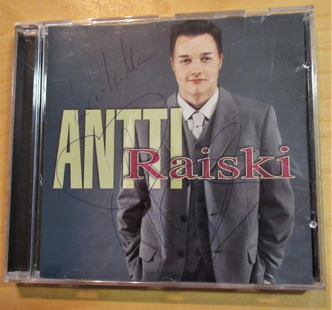 Antti Raiski, Antti Raiski cd, nimmari