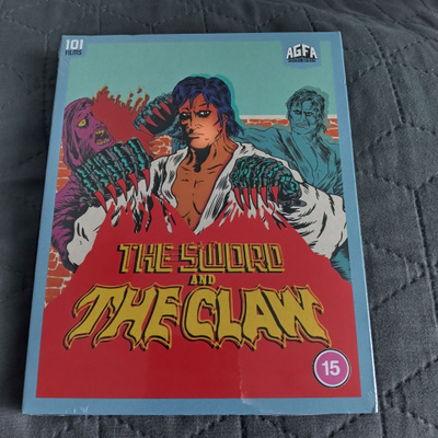 The Sword And The Claw slipcase Blu-Ray **muoveissa**