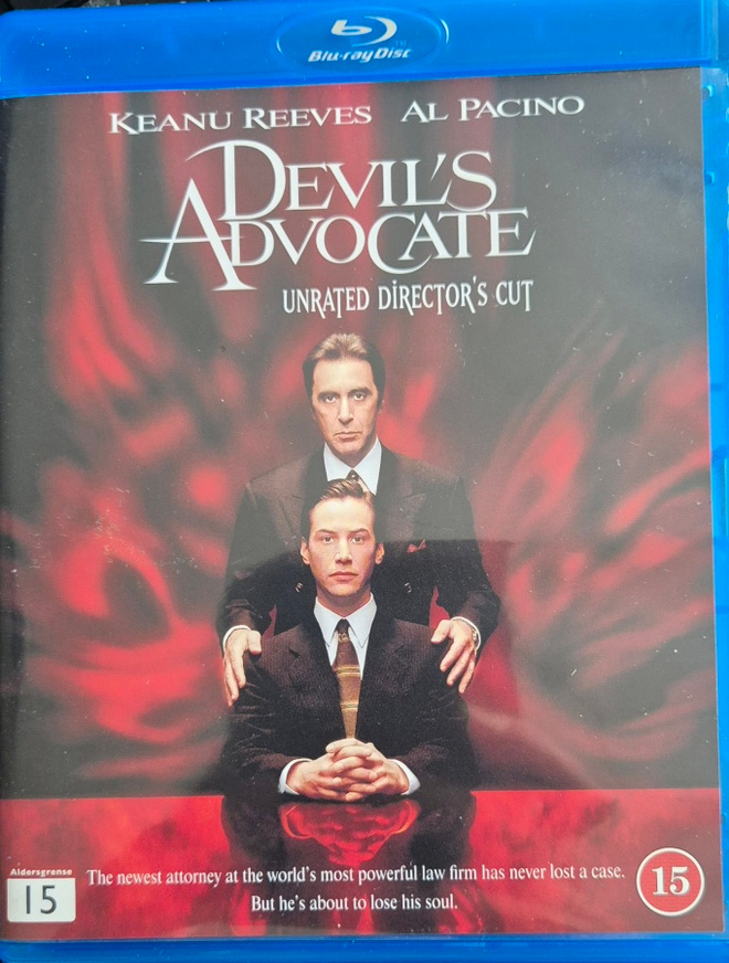 Devil's Advocate - Paholaisen Asianajaja -Blu-Ray