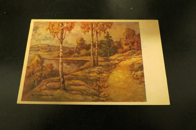 AARNE ALANKO 1941 KULKENUT KORTTI