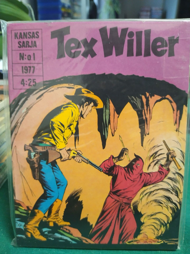 Tex Willer 1/1977 Lukematon
