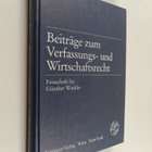 Beiträge zum Verfassungs- und Wirtschaftsrecht : Festschr... - pikkukuva 1
