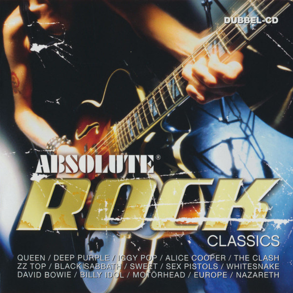 Absolute Rock Classics (2CD) VG+++!! Queen ZZ Top Yes Boston