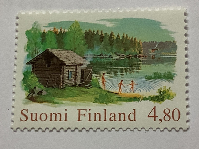 1479/ 1999 Sauna yleismerkki ** postituore