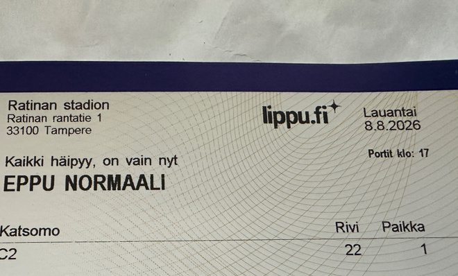 Eppu Normaali - Ratina 8.8.26 Viimeinen keikka