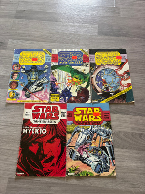 Star Wars sarjakuvat 5 kpl vuodelta 1983 ja 1984