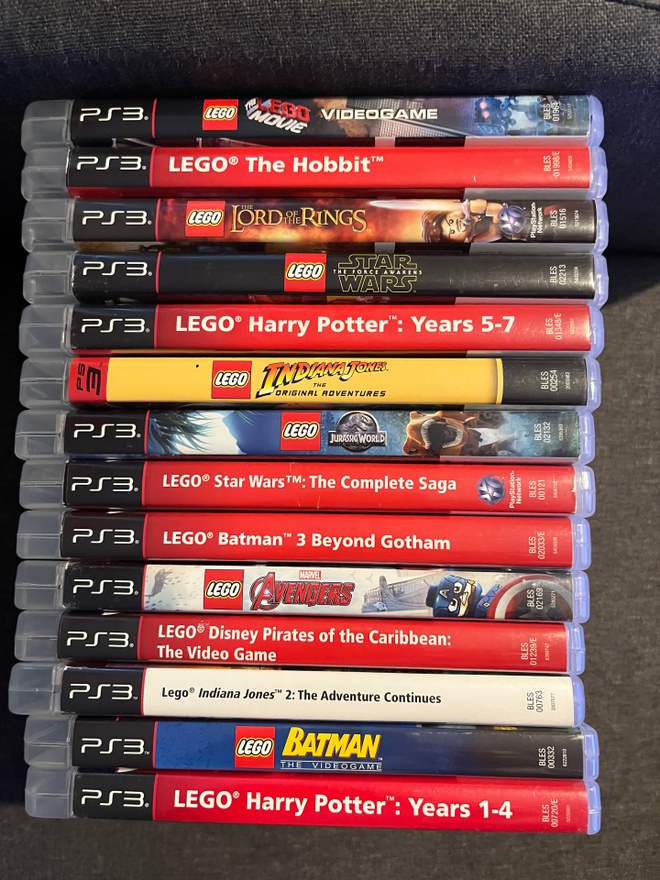 Lego PS3-Pelejä 15e/Kappale