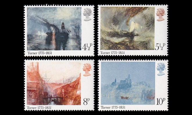 Iso-Britannia 669-72 ** Maalauksia (1975)