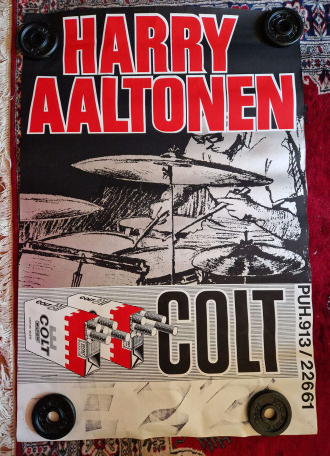 Harry Alltonen Keikkajuliste 1970-luvulta