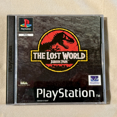 The Lost World: Jurassic Park PS1-peli (PAL)