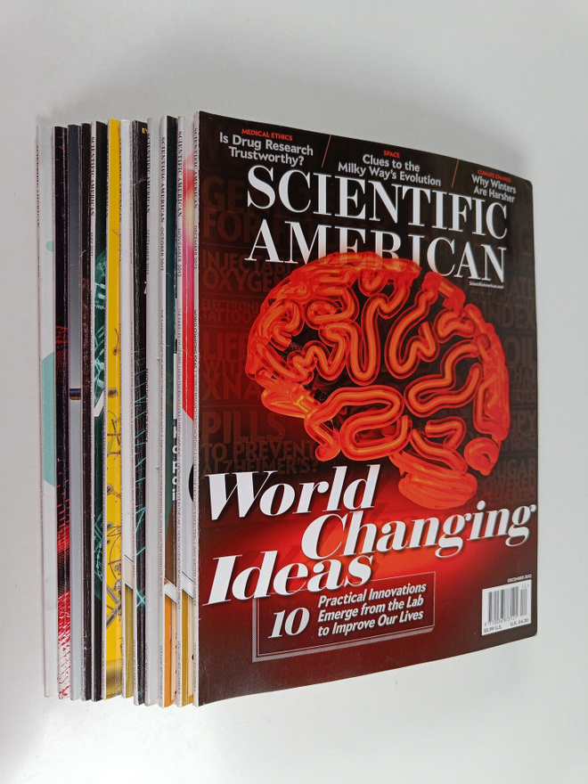 Scientific American vuosikerta 2012