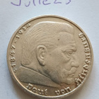 5 Reichsmark 1938 J natsisaksa hopeaa - pikkukuva 2