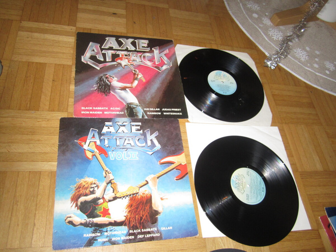 Various – Axe Attack Vol I & II LPt