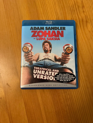 Zohan -lupa saksia  blu-ray