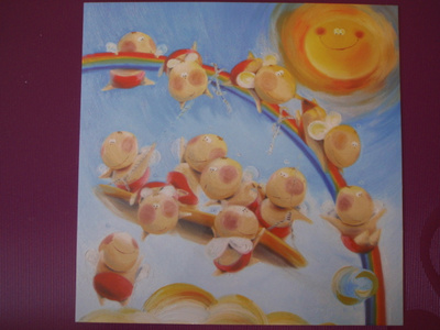 Iryna Hibey "Happy rainbow"