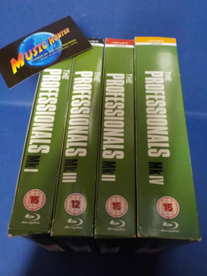 THE PROFESSIONALS TUOTANTOKAUDET 1.-5. BLU-RAY BOKSIT (W)