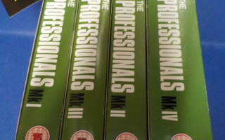 THE PROFESSIONALS TUOTANTOKAUDET 1.-5. BLU-RAY BOKSIT (W)