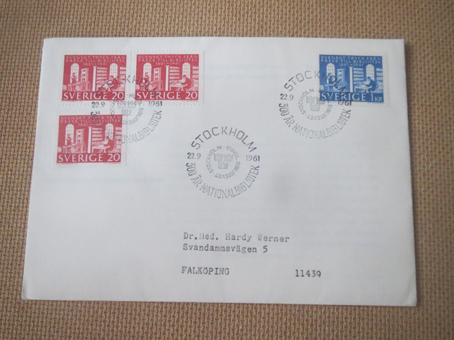 Ruotsi: FDC Kansalliskirjasto 300 v.