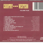 COUNTRY AND WESTERN VOLUME FOUR - pikkukuva 2