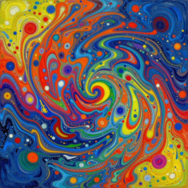 Uusi abstrakti alumiinitaulu 20 cm x 20 cm