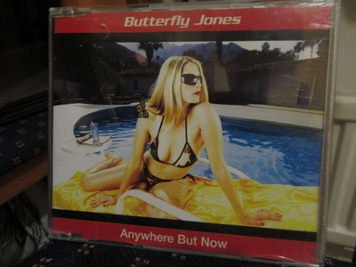 BUTTERFLY JONES - ANYWHERE BUT NOW CDS