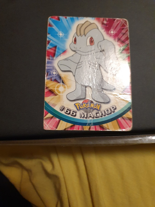 Machop #66 Pokemon Topps TV Animation Edition card