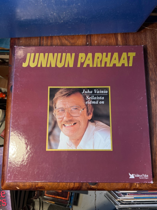 Juha Vainio - Junnun Parhaat 4 x lp boksi