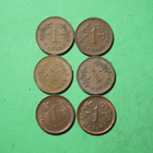 Kupari  markat  1940; -41 ;-42; -43 ; -50 ja 51 - pikkukuva 1