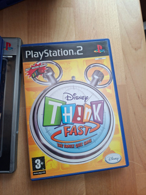 PS2 Disney Think Fast! CiB