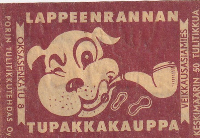 Lappeenranta. Lappeenrannan Tupakkakauppa        s89