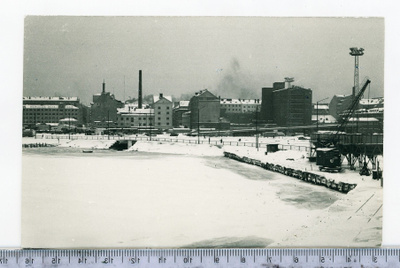 Helsinki Ruoholahti 1966  vanha valokuva
