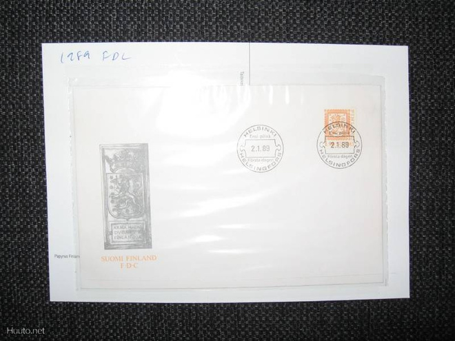 Suomi*Finland*FDC 2.1.1989 leijonamalli 1,90 mk