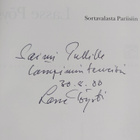 Lasse Pöysti : Sortavalasta Pariisiin (signeerattu) - pikkukuva 3