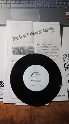 Dog Eat Dog 7" DEMO 1991 The Lost T-Shirts Of Atlantis