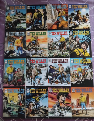 Tex Willer  2016  vuosikerta 16 lehteä