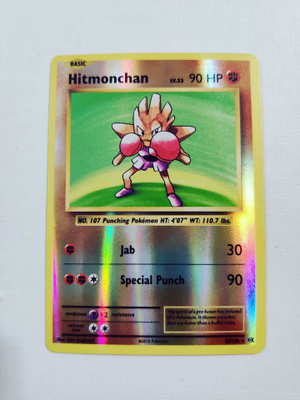 Hitmonchan 62/108 XY Evolutions Reverse Holo Rare