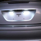 Mercedes-Benz LED rekisterikilven valot — kirkkaan valkoin - pikkukuva 2