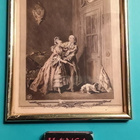 ROKOKOO PIENI TAULU , KULLANVÄRISET KEHYKSET. 1774 - pikkukuva 4