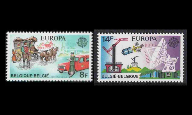 Belgia 1982-3 ** Europa posti- ja telehistoria (1979)