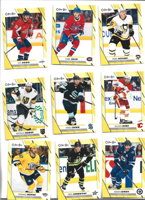 2023-24 O-PEE-CHEE KELTAISET REUNAT - 0,15 €/kpl