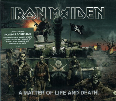 Iron Maiden (CD+DVD) MINT!! A Matter Of Life And Death
