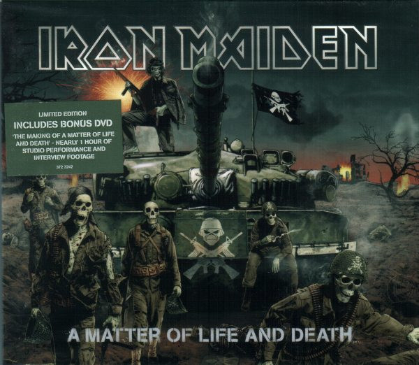 Iron Maiden (CD+DVD) MINT!! A Matter Of Life And Death