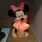 HYVÄ 80-LUVUN DISNEY MINNI HIIRI VALAISIN / FIGUURI 36 cm - pikkukuva 2