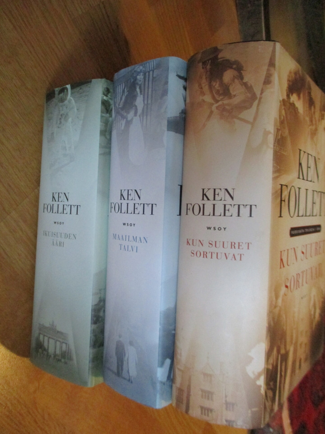 KEN FOLLETT Vuosisata Trilogia I - II - III * KOKO SARJA SID