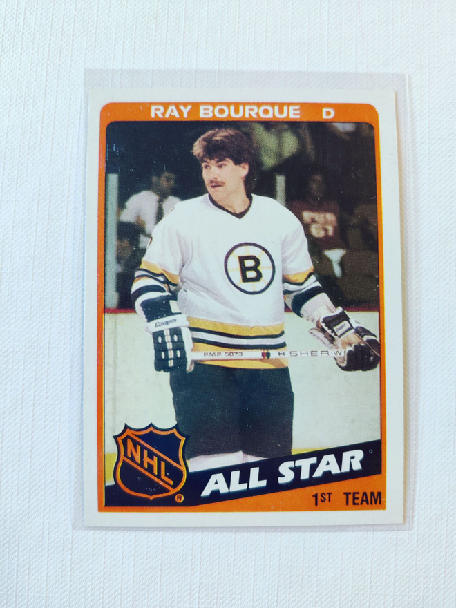84-85 Topps - Ray Bourque